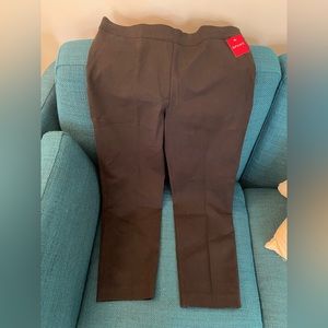 Spanx On-The-Go Ankle Slim Straight Pant, size LG